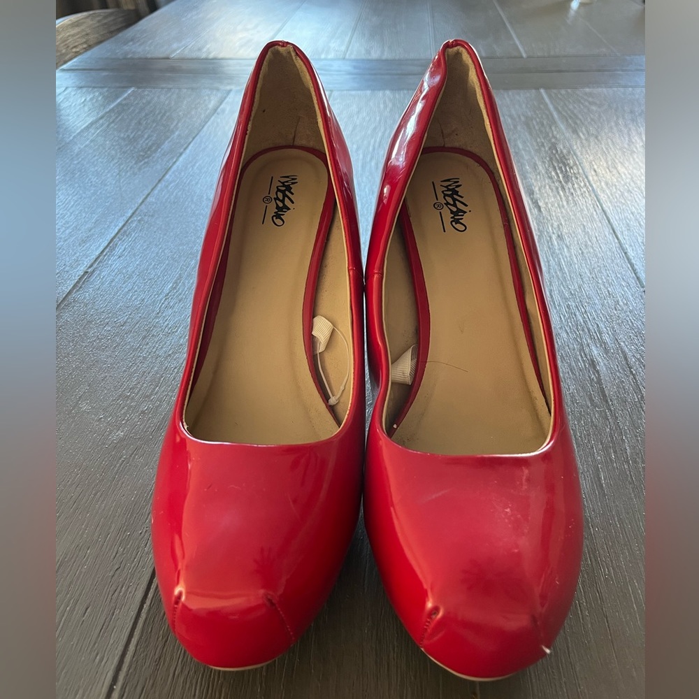 Target brand red high heels